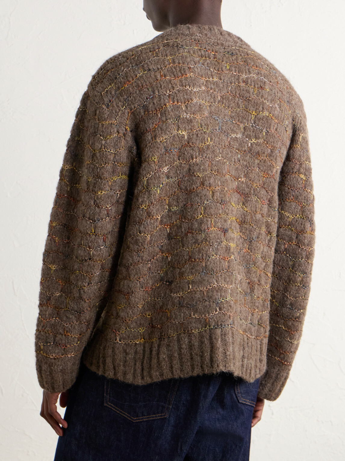 Corridor - Raga Alpaca-Blend Cardigan - Brown