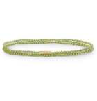 Luis Morais - Gold and Bead Necklace - Green