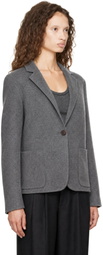 LISA YANG Gray Doublé Blazer