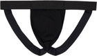 VETEMENTS Black Logo Jockstrap