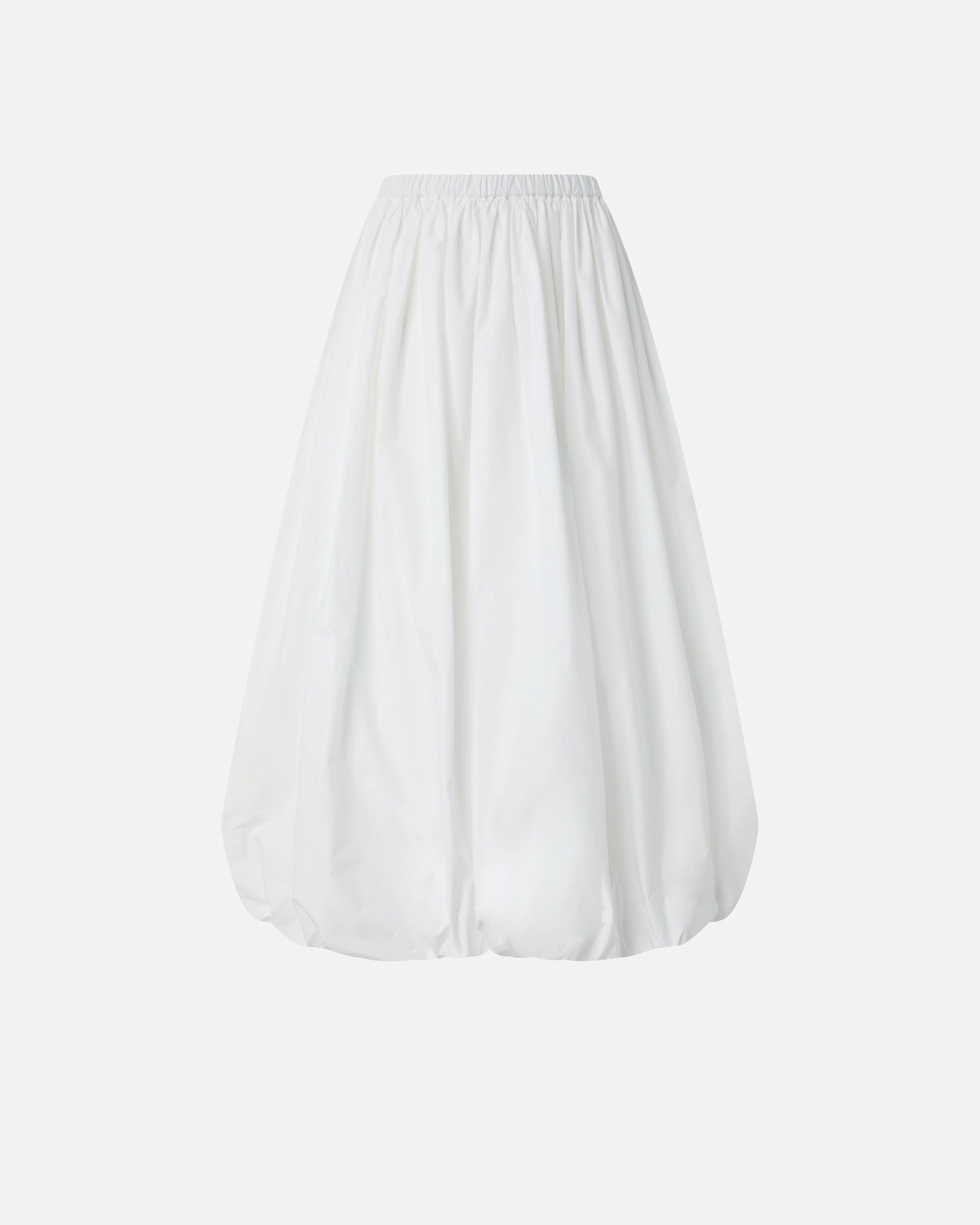 【BAON】Gini Dot Balloon Long Skirt Amazon.com: Women's Bubble Maxi Skirt Elastic Low Waist A