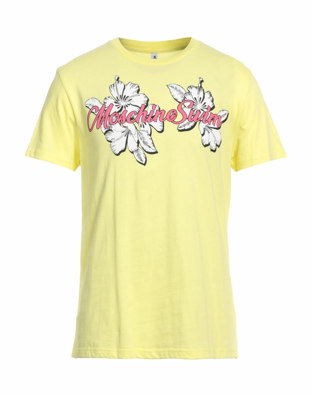 Photo: Moschino Swim Mens T-shirt in Yellow
