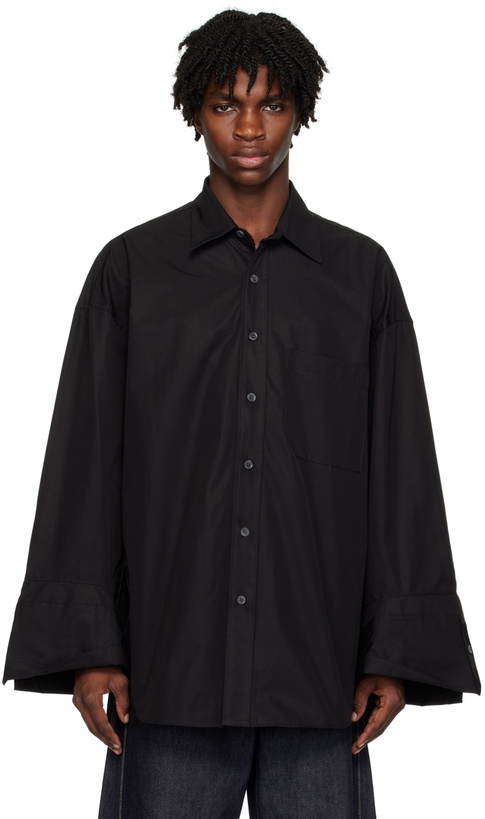 Photo: Marina Yee Black Maxi Shirt