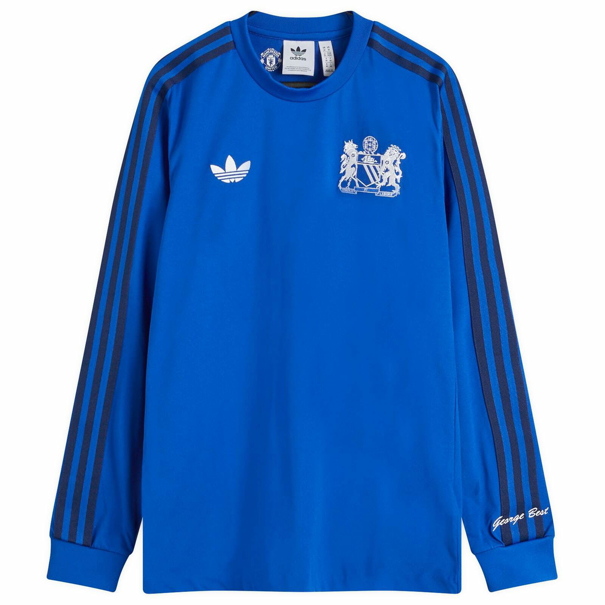 Manchester United adidas シャツ 青 adidas Manchester United UBP Short Sleeve T-shirt Blue