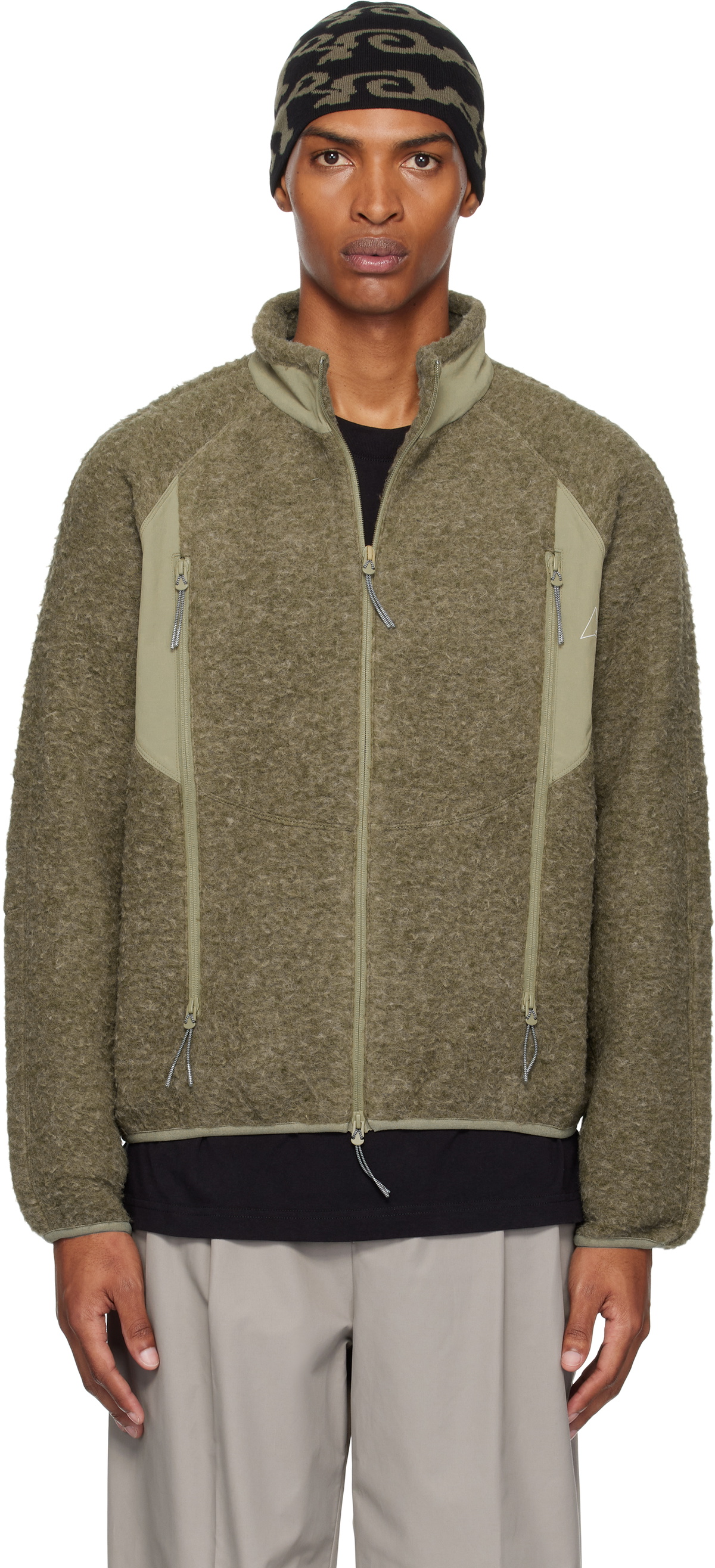 ROA Green Polar Fleece Jacket ROA