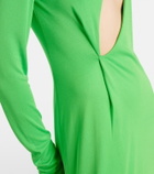 Tom Ford Cutout crêpe jersey gown