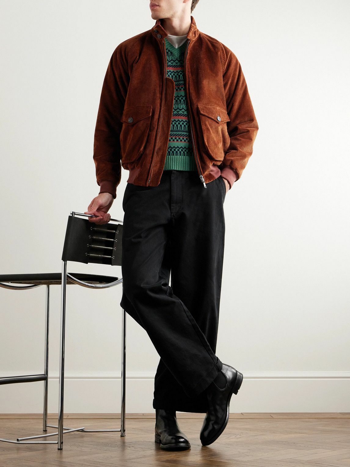 Baracuta corduroy jacket hotsell