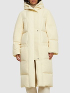 JIL SANDER - Hooded Water Repellent Tech Long Jacket