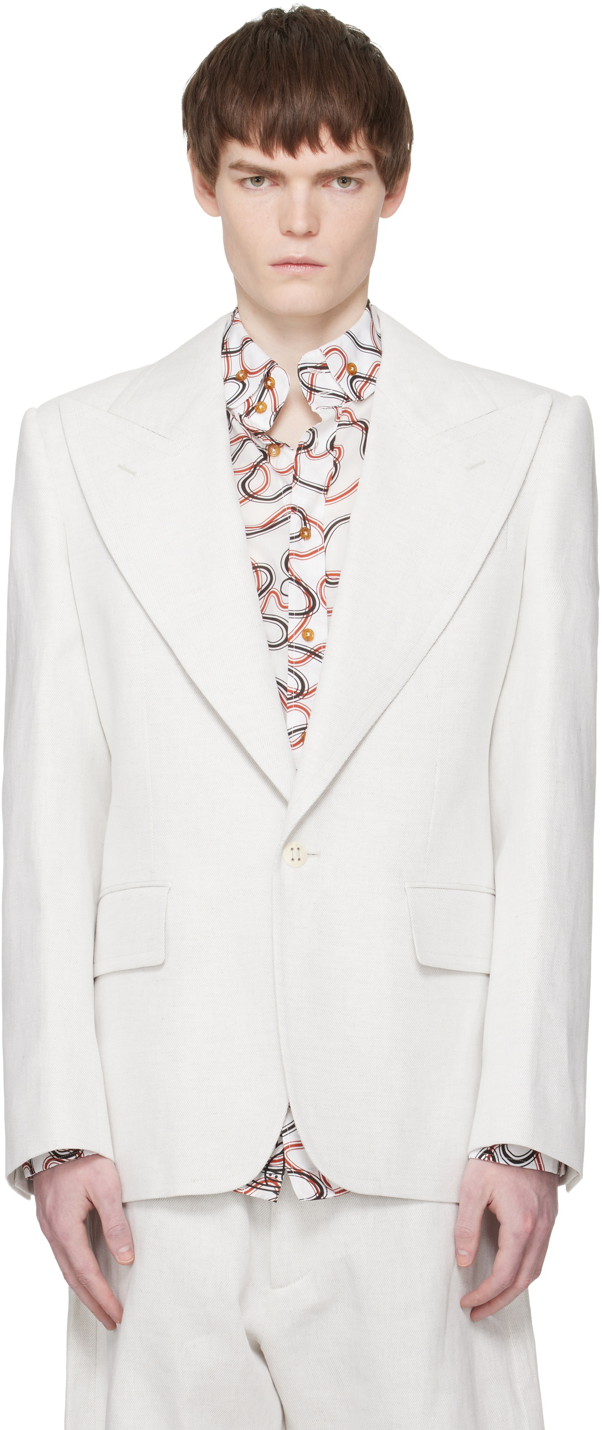 Vivienne Westwood Off-White SB Humphrey Blazer