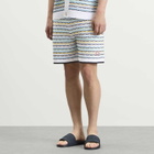 Casablanca Men's Tuck Stitch Shorts in Green