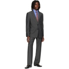 Valentino Gray Wool Mohair Blazer