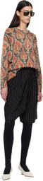 R13 Black Jumbo Tailored Shorts