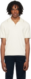 rag & bone Off-White Harbor Polo