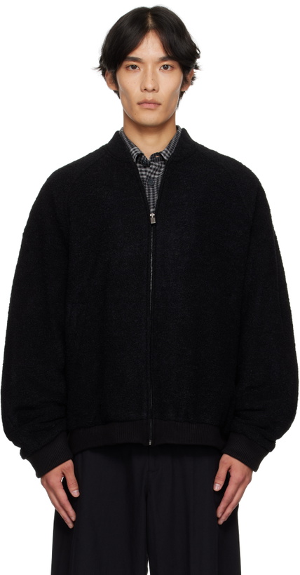 Photo: LE17SEPTEMBRE Black Raglan Jacket