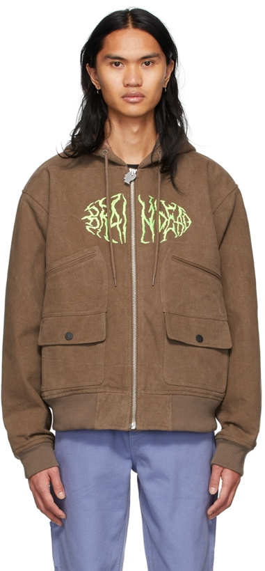 Photo: Brain Dead Brown Headbanger Jacket