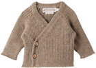 Bonpoint Baby Taupe Theva Sweater & Trousers