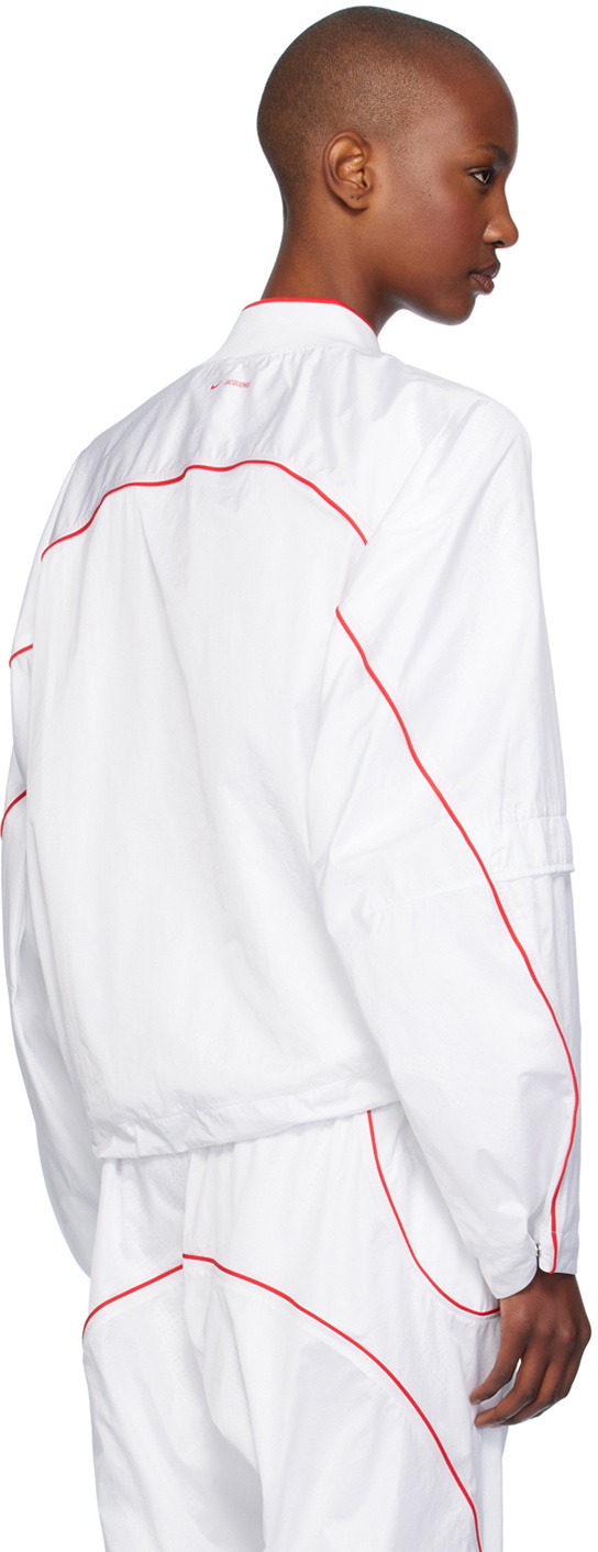 JACQUEMUS White Nike Edition NRG Track Jacket