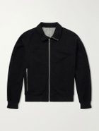 Rick Owens - Wool and Cotton-Blend Zip-Up Sweater - Black