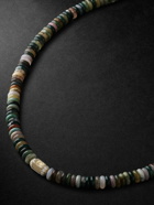 Luis Morais - Gold and Diamond Beaded Necklace