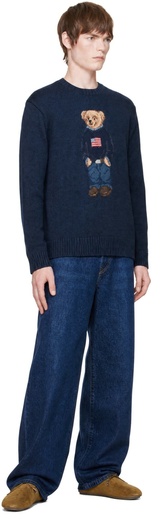 Polo Ralph Lauren Navy Polo Bear Sweater