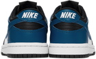 Nike Kids Blue & White Dunk Low Little Kids Sneakers