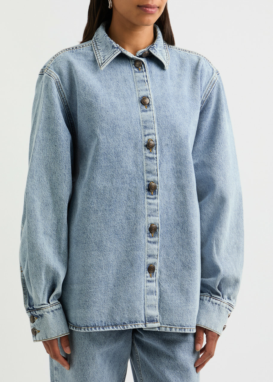 Magda Butrym Oversized Denim Shirt Magda Butrym