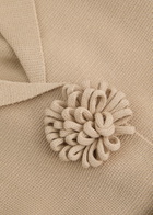 BY Malene Birger Rosa Fine-knit Cardigan Beige