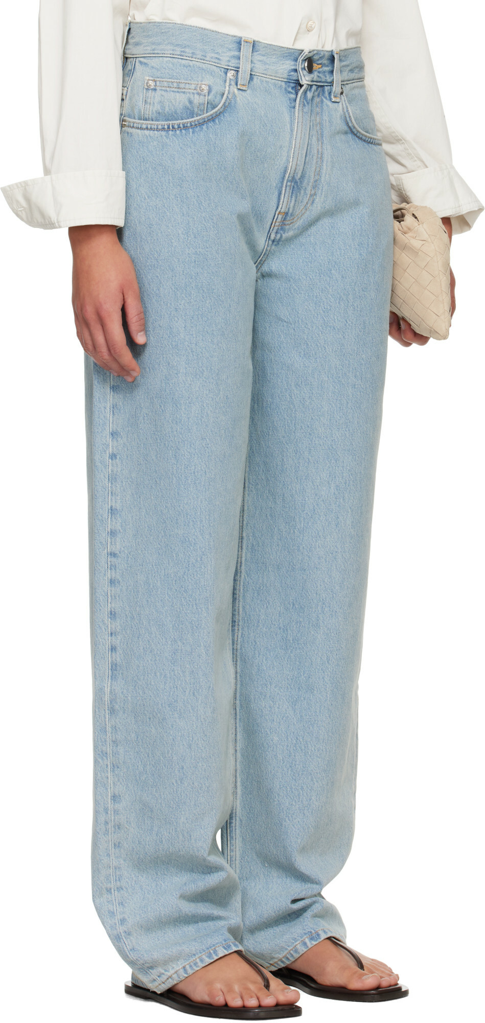 Loulou de Saison Blue SAMUR LDS Boyfriend Jeans