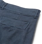 Barena - Slim-Fit Linen-Blend Shorts - Navy