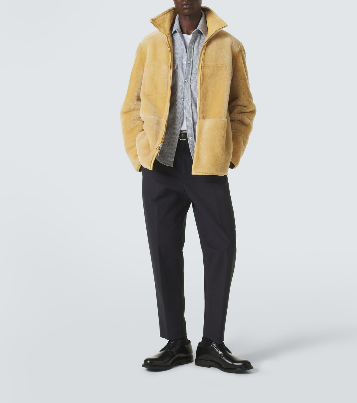 Umit Benan Bruno reversible leather jacket