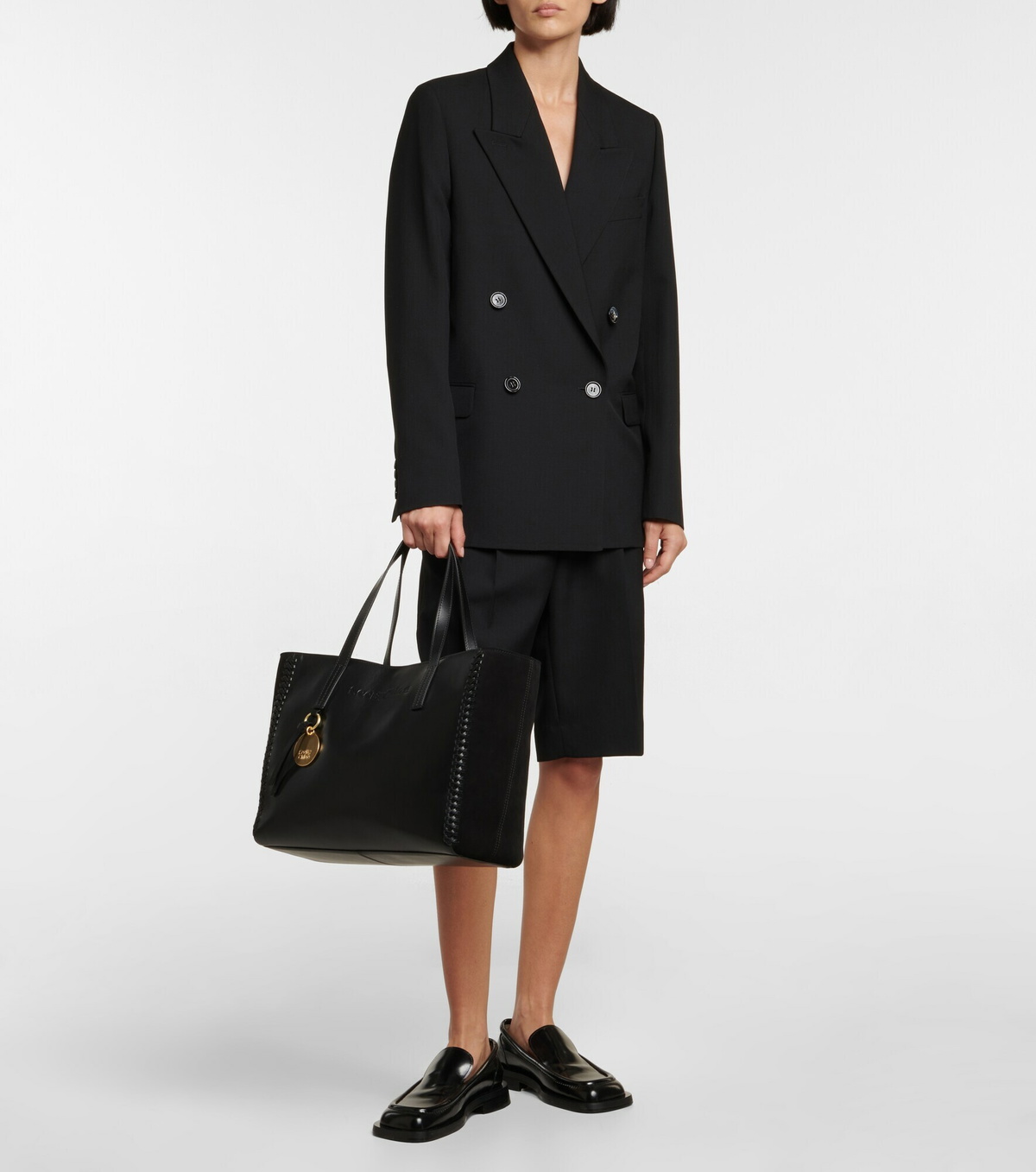See By Chloe - Tilda Large leather and suede tote See by Chloe See By Chloe - Tilda Large leather and suede tote See by Chloe