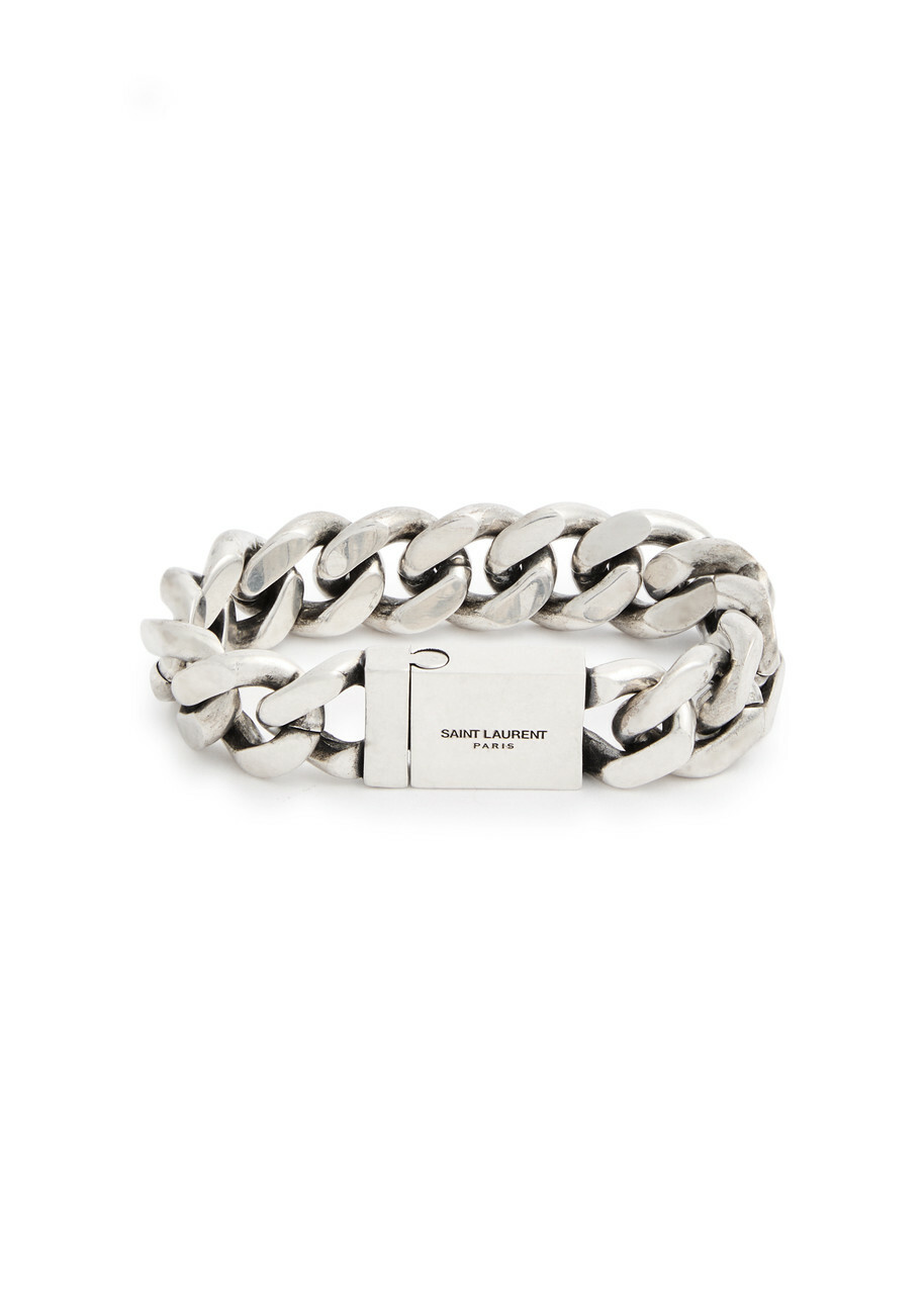 【SAINT LAURENT】Wavy bracelet Saint Laurent Wavy Cuff Bracelet | Neiman Marcus