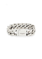 Saint Laurent Collier Chunky Chain Bracelet Silver