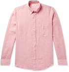 Hartford - Sander Slim-Fit Linen Shirt - Men - Pink