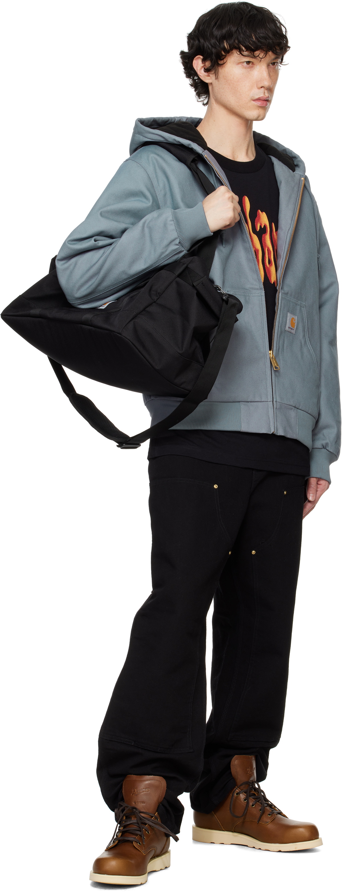Carhartt Work In Progress Gray Active Jacket