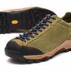 Diemme Men's Movida Low Hiking Shoe in Green Moss Suede