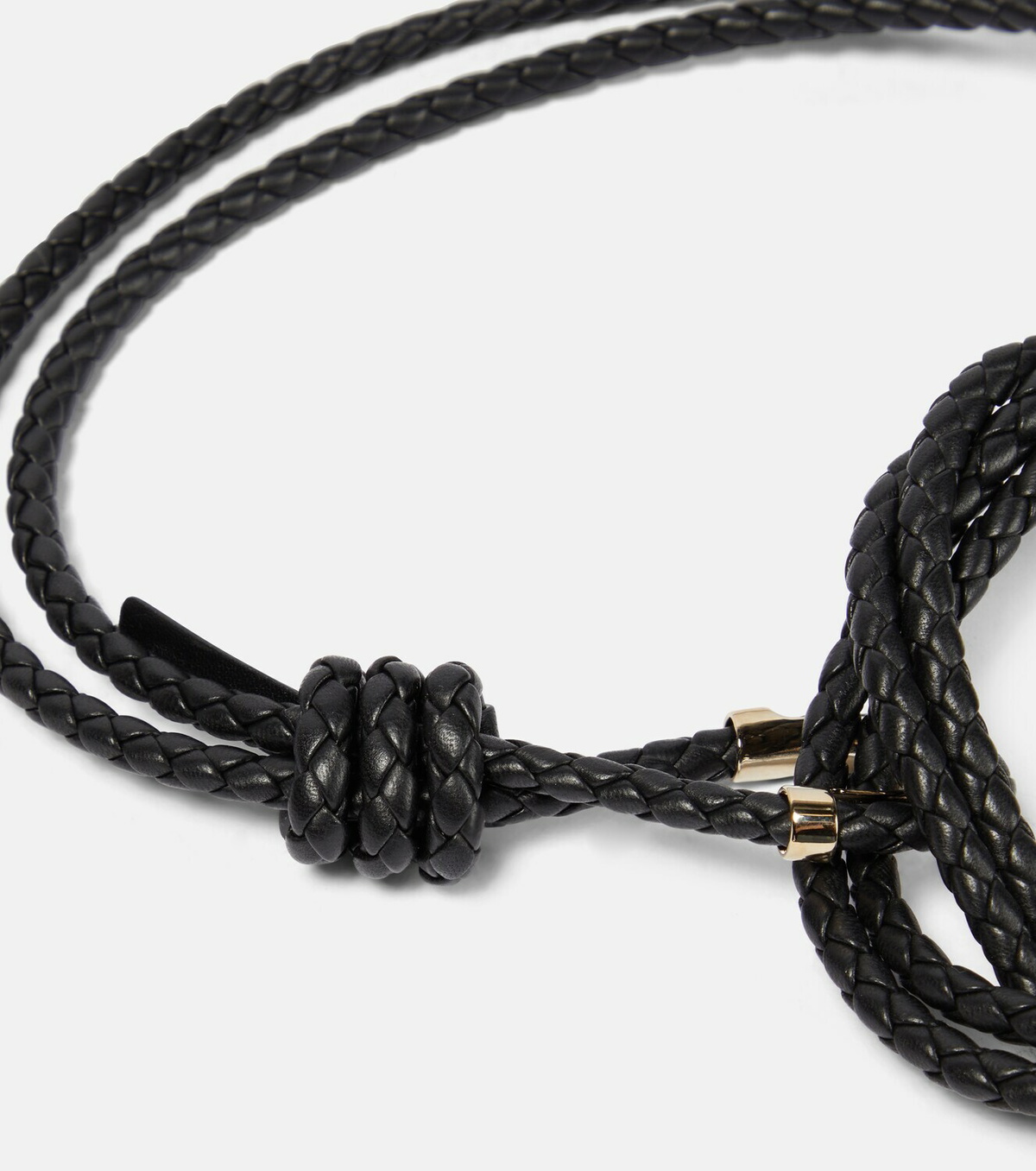 Chloé Poppy braided leather belt Chloe