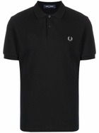 FRED PERRY - Logo Cotton Polo Shirt