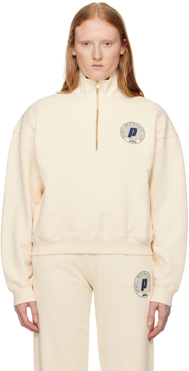 Sporty & Rich Off-White Prince Edition Net Sweatshirt