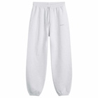 Cole Buxton Men's Mini Logo Sweatpants in Light Grey Marl