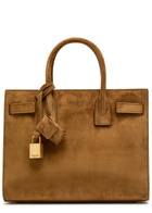 Saint Laurent Sac De Jour Suede top Handle bag - Orange - One Size