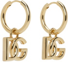 Dolce&Gabbana Gold Logo Earrings