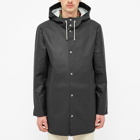 Stutterheim Men's Stockholm Raincoat in Black
