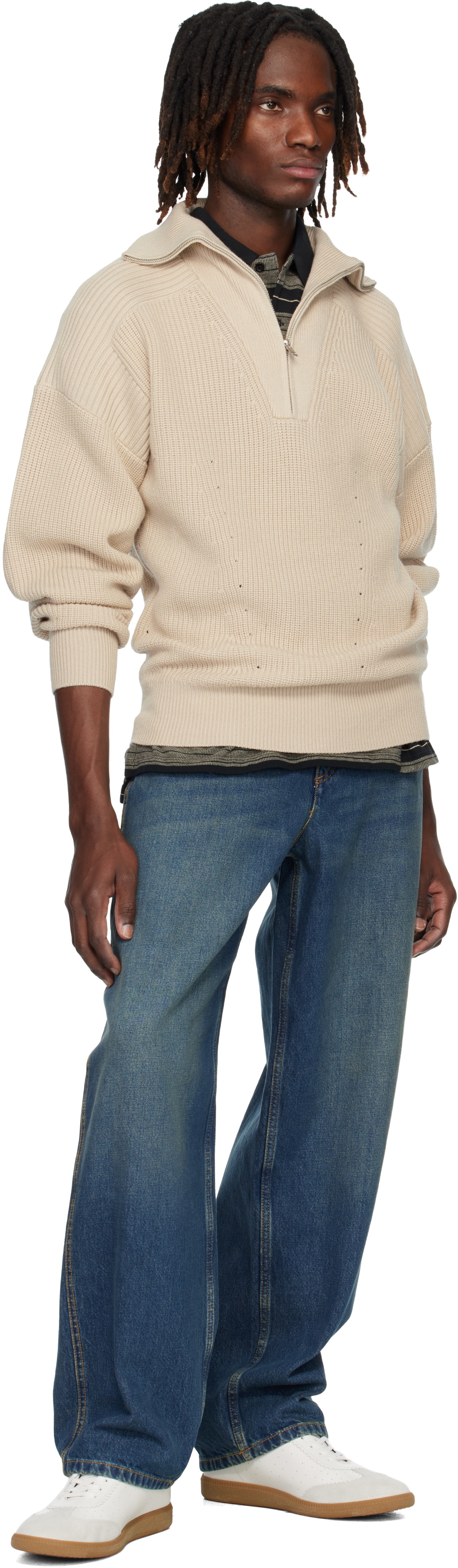 Isabel Marant Beige Benny Sweater