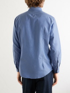 Massimo Alba - Genova Cotton-Chambray Shirt - Blue