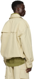 Bonsai Beige Hook-Eye Jacket