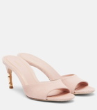 Gucci Castello calf hair mules