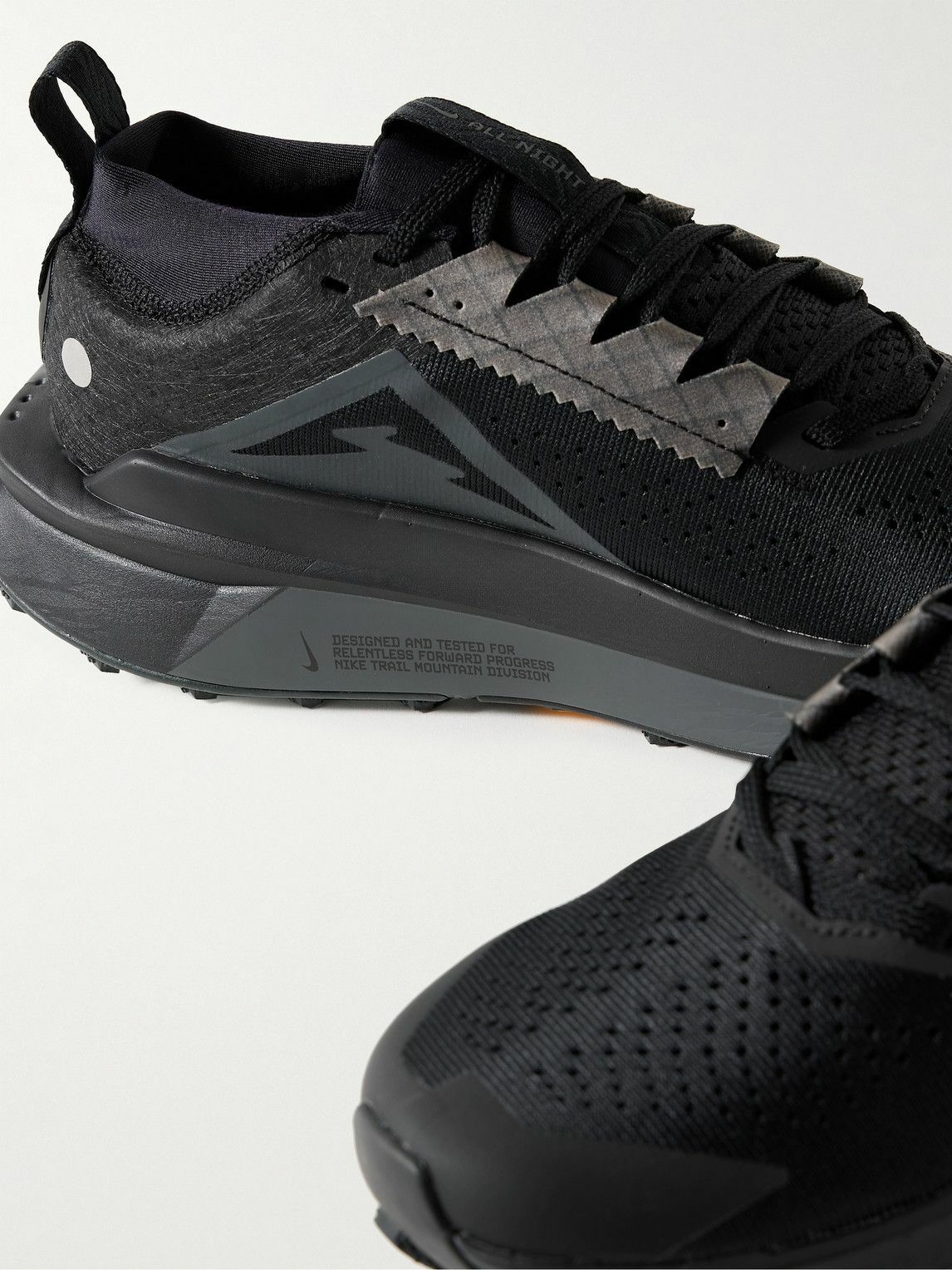 Nike Running Zegama Stretch-Jersey and Rubber-Trimmed Mesh