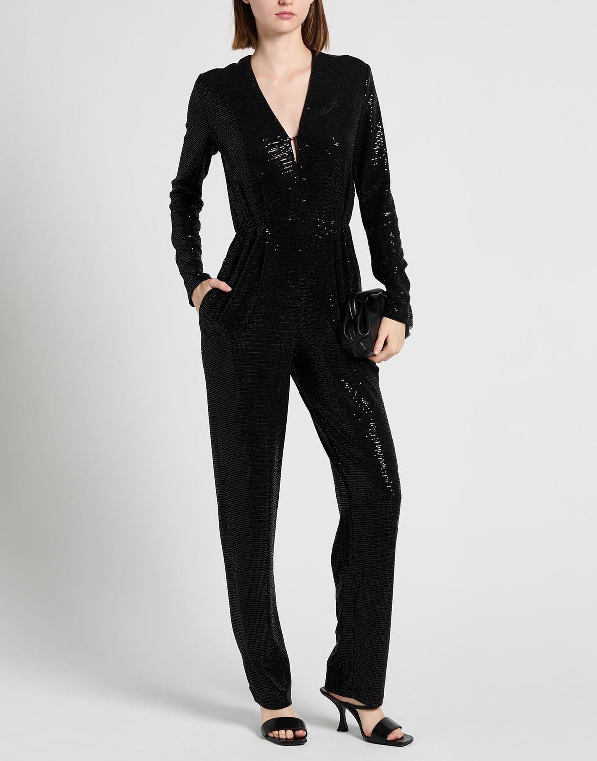 Maje Womens Jumpsuit in Black