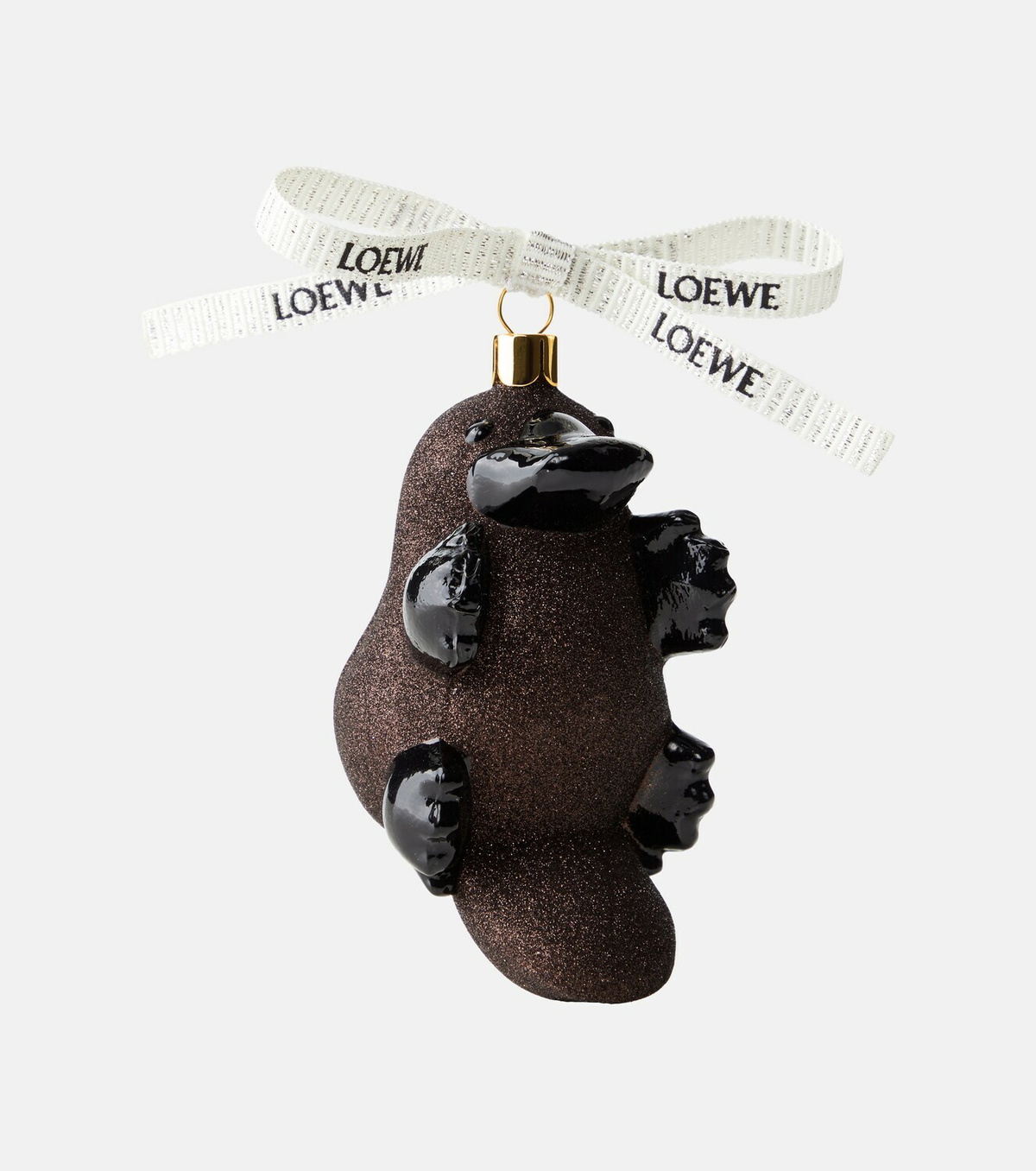 Loewe Platypus glitter glass ornament